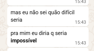 Mensagem visual de apoio do projeto